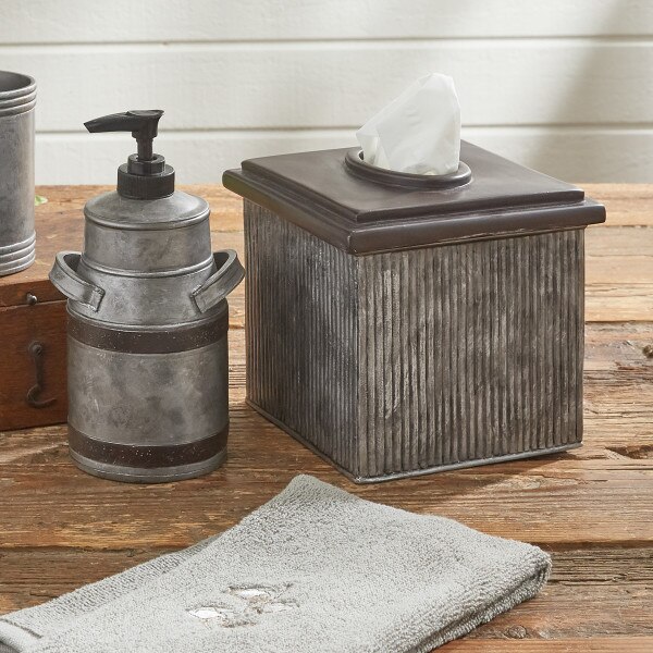 Antique Farmhouse Canister Tissue Holder Park Designs